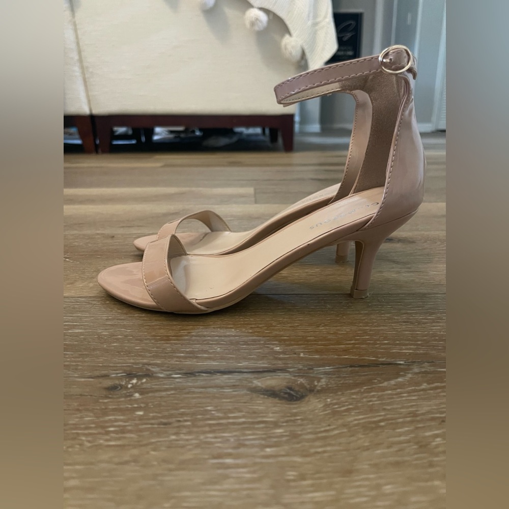 ASOS | Blush Pink/Nude Strap Heel